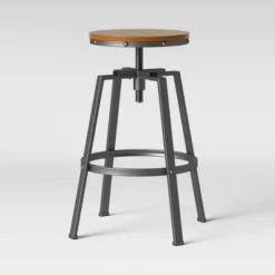 Lewiston Adjustable Swivel Barstool - Threshold™ -Cheap Furniture Store GUEST df723cda 86b6 4e6b b5c9 27ac49310540
