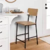 Wood & Steel Counter Stool -Natural/Black - Hearth & Hand™ With Magnolia -Cheap Furniture Store GUEST eb4c6eaf fe1a 4354 a468 e825ff634758