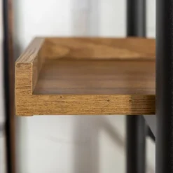 68" 5 Tray Shelf Urban Pipe X Back Bookshelf - Saracina Home -Cheap Furniture Store GUEST f414af8b f462 42d1 a49d bd9647b53dec