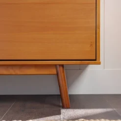 Solid Wood Mid-Century Modern TV Stand For TVs Up To 80" - Saracina Home -Cheap Furniture Store GUEST f4abc142 84ea 4c94 8534 cf09ec9e7bfa