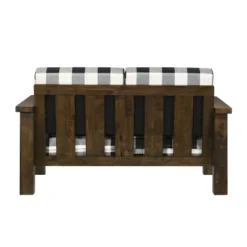 Jovie Gingham Rustic Loveseat - HOMES: Inside + Out -Cheap Furniture Store GUEST f773bcaf 574a 4e27 96b6 3bc9f78da4e4