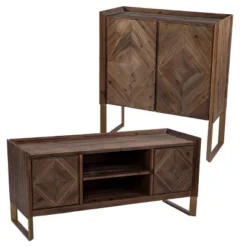 Glacerad Reclaimed Wood Media Console For TVs Upto 50" Brown - Aiden Lane 21 Glacerad Reclaimed Wood Media Console For TVs Upto 50" Brown - Aiden Lane -Cheap Furniture Store GUEST fc78f503 8a04 4d7b 8d17 51d39515250f