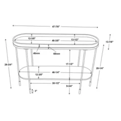 Wood & Metal Console Table - Black - Hearth & Hand™ With Magnolia -Cheap Furniture Store GUEST fec9fccd 6dff 4fd7 82f9 d4eb3de00b32
